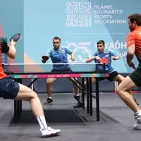 بازی‌های کشورهای اسلامی؛ برنز تیم تنیس روی میز دوبل مردان با شکست مقابل ترکیه
