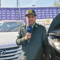 جعل پلاک «خودروی فروشی» در تهران؛ مالک خودروی غیراستاندارد دستگیر شد