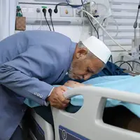 پدر صابر کاظمی: پیام تسلیت رهبری برای ما قوت قلب و آرامشبخش بود