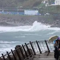 طوفان و سیل شدید در تایوان و تخلیه بیش از ۸۰۰۰ نفر