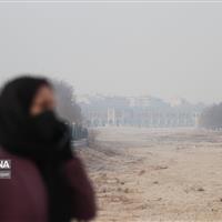 هوای اصفهان آلوده است