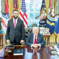 بیضه زاغ؛ درباره عکسی از جولانی و ترامپ