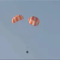 هند چتر نجات اولین کپسول حامل فضانوردان خود را آزمایش کرد