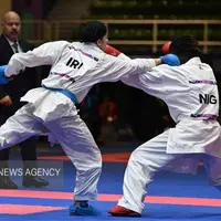 گلشادنژاد فینالیست کاراته در ریاض