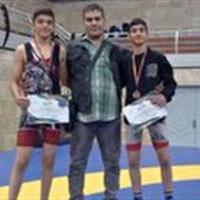 درخشش برادران سمنانی در مسابقات کشتی فرنگی کشور