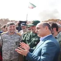 بازدید استاندار گیلان از صحنه فیلمبرداری فیلم شهید املاکی