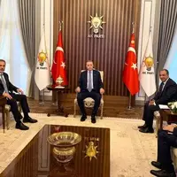 دیدار وزیر خارجه مصر با اردوغان