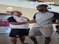 جلسه فنی تیم ملی کیپورد، پیش از دیدار مقابل ایران