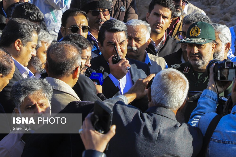 📷 پروژه خط انتقال آب به شهرهای شمالی استان کرمان از خلیج فارس