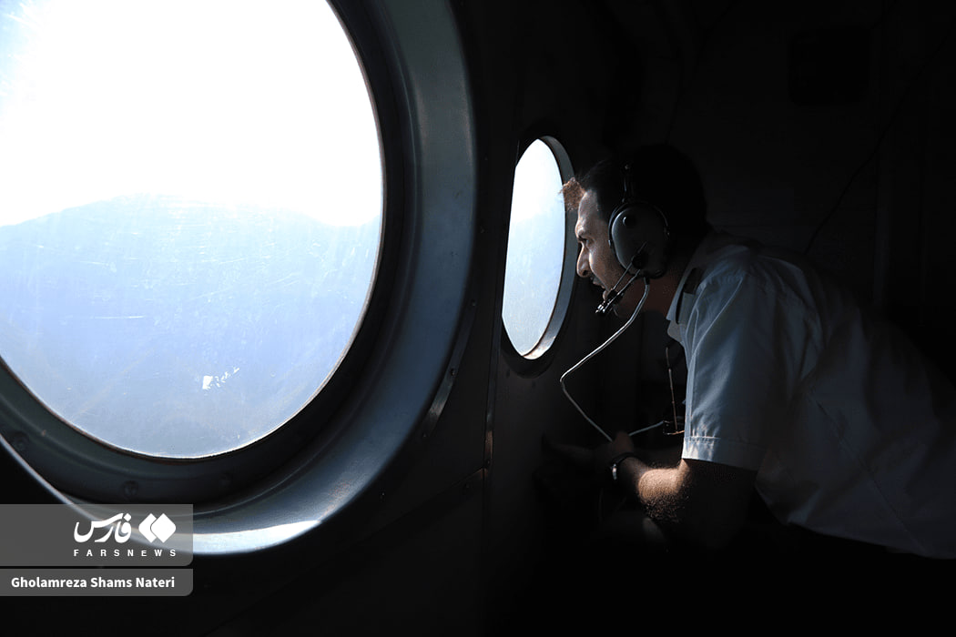 پایش هوایی جنگل و مراتع غرب مازندران