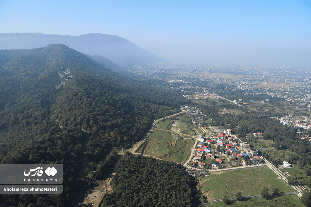 پایش هوایی جنگل و مراتع غرب مازندران