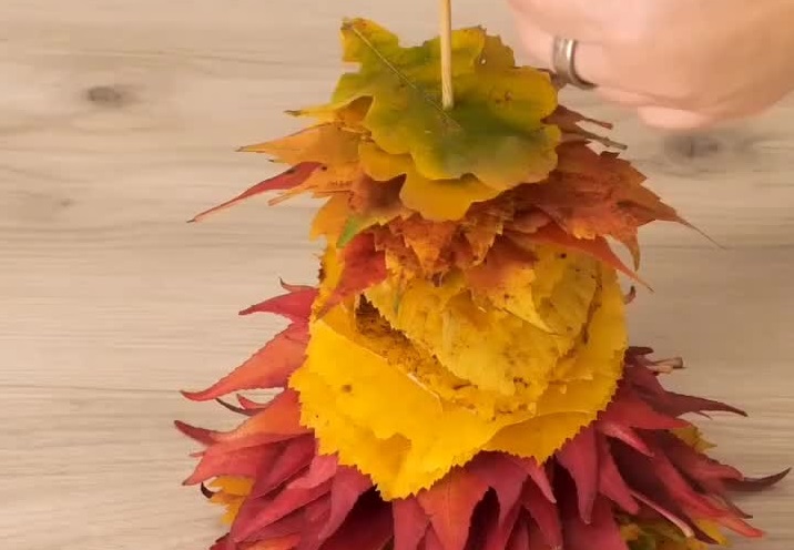 آدم برفی نه، آدم برگی بسازیم!