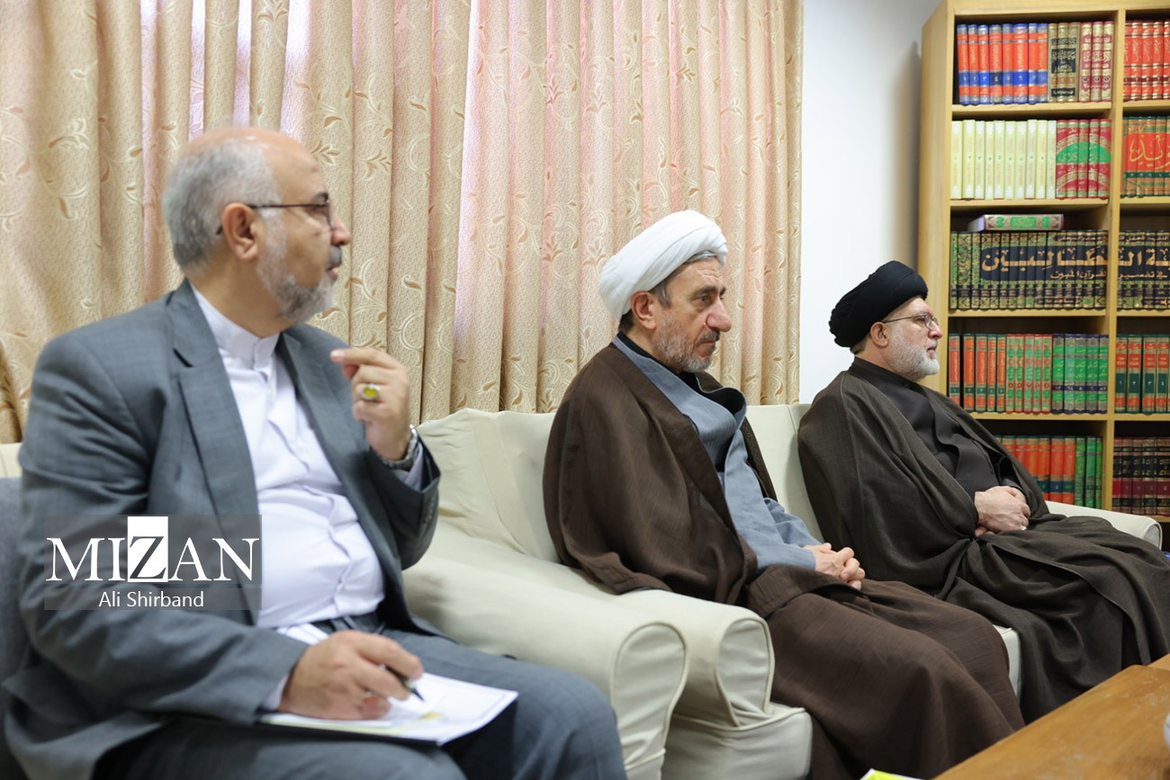 عکس/ دیدار رئیس قوه قضاییه با مراجع عظام تقلید