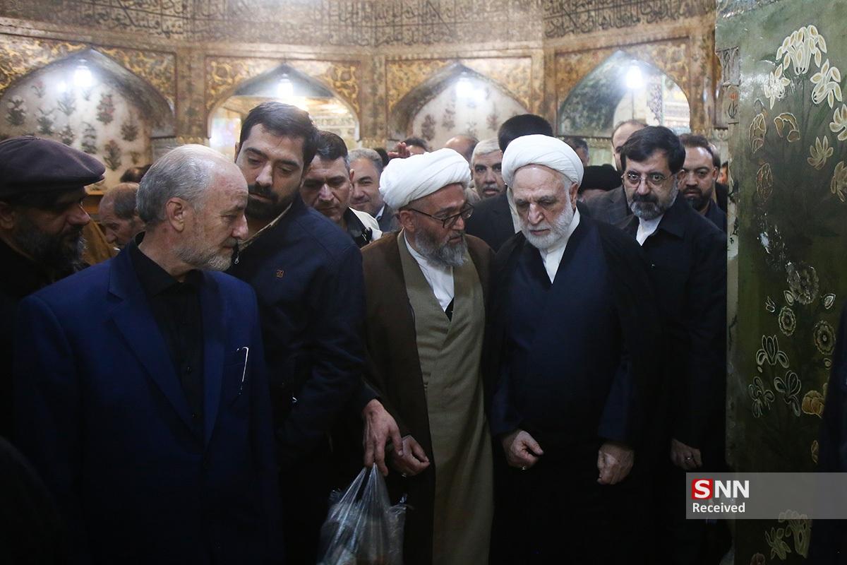 عکس/ سفر رئیس قوه قضائیه به قم