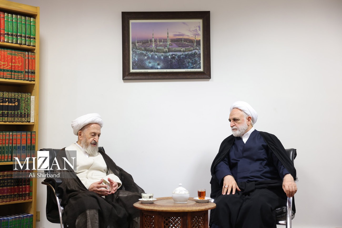 عکس/ دیدار رئیس قوه قضاییه با مراجع عظام تقلید