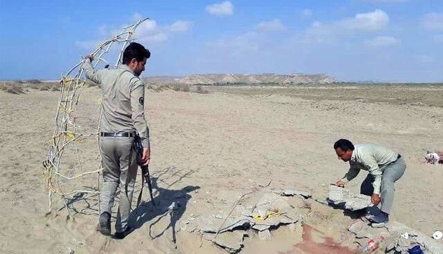 اقدام قاطع محیط‌زیست سیستان و بلوچستان در مقابله با زنده‌گیری پرندگان