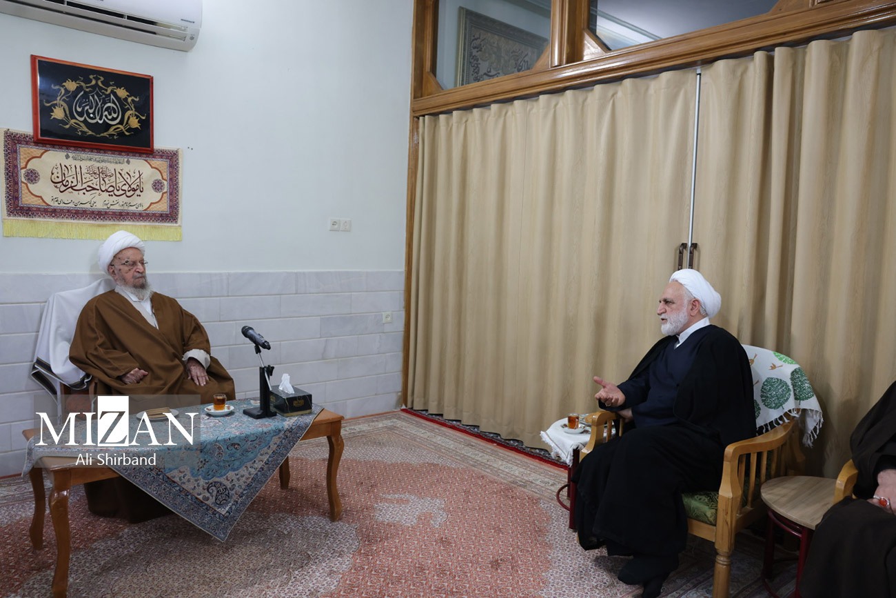 عکس/ دیدار رئیس قوه قضاییه با مراجع عظام تقلید