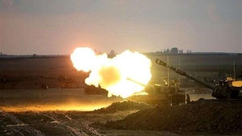 حملات توپخانه‌ای اسرائیل به جنوب سوریه