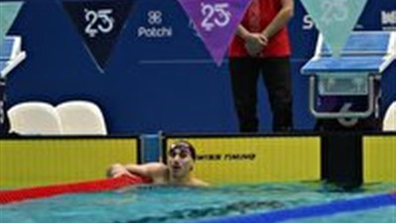 شناگر قمی، در رتبه پنجم رقابت های شناگران کشورهای اسلامی