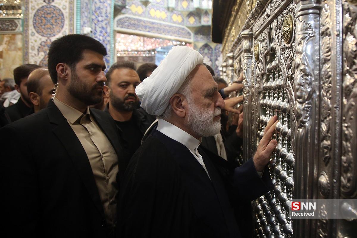 عکس/ سفر رئیس قوه قضائیه به قم