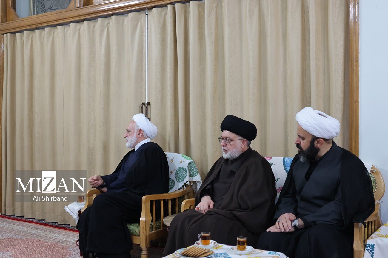 عکس/ دیدار رئیس قوه قضاییه با مراجع عظام تقلید