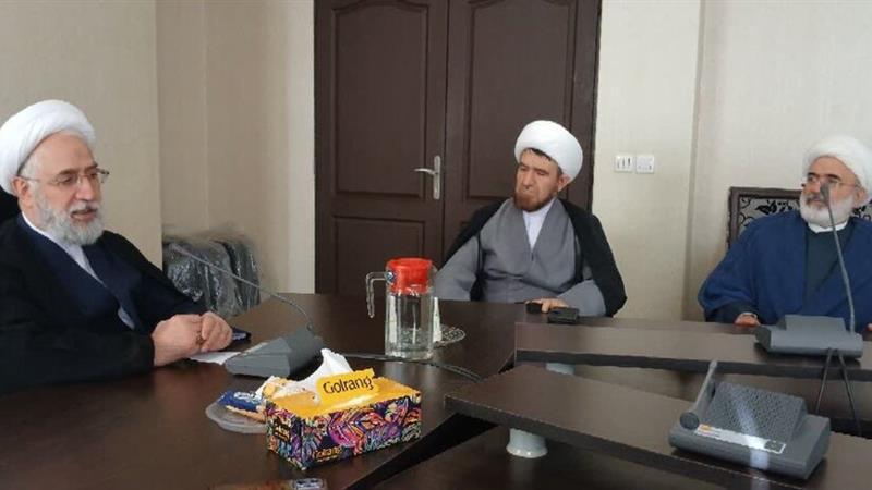 بازدید دادستان کل کشور از مرکز تحقیقات فقهی حقوقی قوه قضاییه در قم