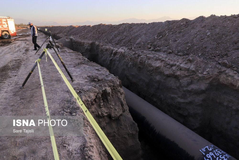 پروژه خط انتقال آب به شهرهای شمالی استان کرمان از خلیج فارس  