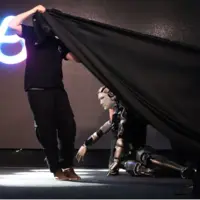 سقوط خجالتآور یا نمایش طنزآمیز؟ ربات انساننمای روسیه در اولین گام خود ناکاوت شد