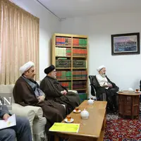 عکس/ دیدار رئیس قوه قضاییه با مراجع عظام تقلید