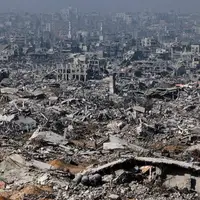 عکس/حجم تخریب و آوار در غزه پس از دو سال نسل‌کشی رژیم صهیونیستی