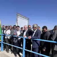 سد انحرافی و کانال انتقال آب نجف‌آباد جیرفت افتتاح شد