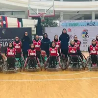 بسکتبال با ویلچر قهرمانی آسیا؛ دست تیم بانوان ایران به سهمیه جهانی نرسید