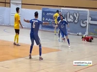 گل اول استقلال و خوشحالی هواداران