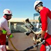 رقابت ۱۱۰ نجاتگر یزدی در مسابقات تخصصی امداد و نجات هلال احمر