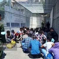 جمع آوری ۵۷۹ نفر اتباع بیگانه غیرمجاز در زاهدان
