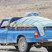 توقیف کاروان نیسان‌های قاچاقچی در رودان