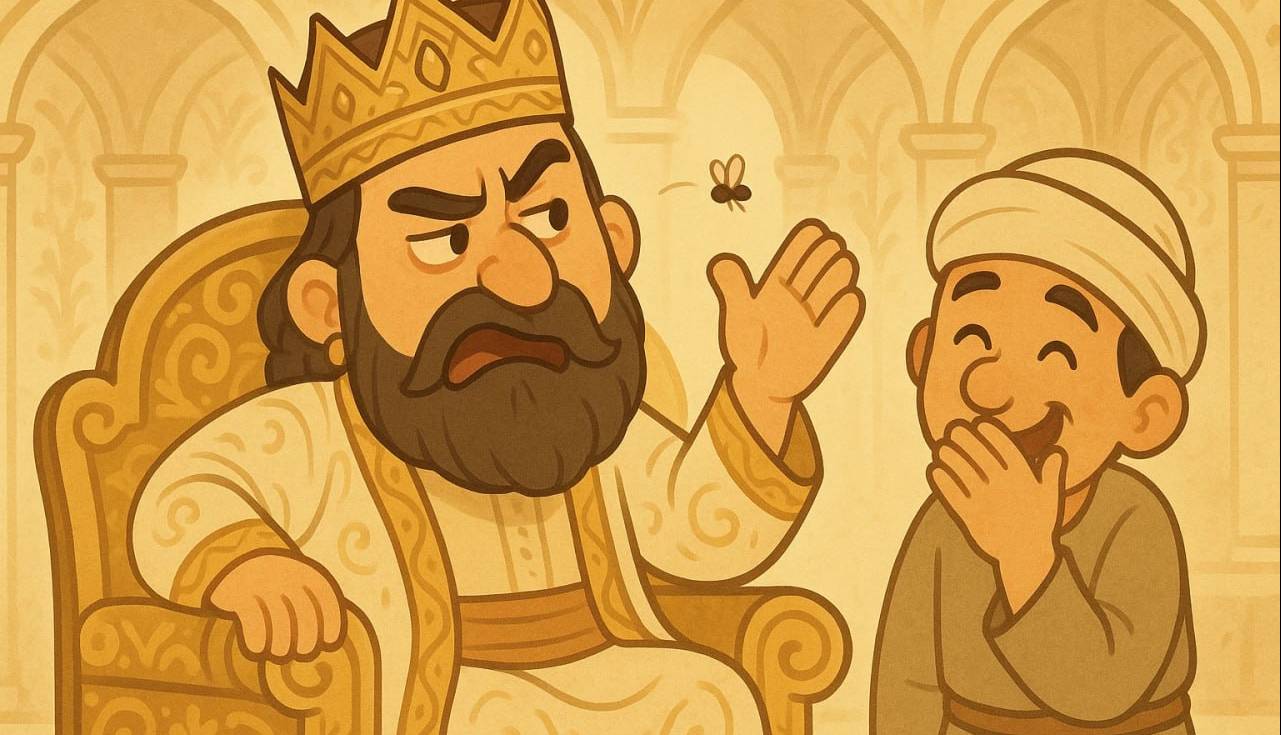 وقتی اعصاب پادشاه مگسی می‌شود 