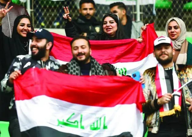 تدارک اماراتیها برای عراق با 45 هزار شال و پرچم