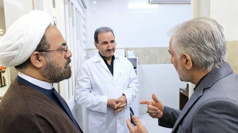 مرکز درمانی بازداشتگاه قم با حضور رئیس سازمان زندانها افتتاح شد