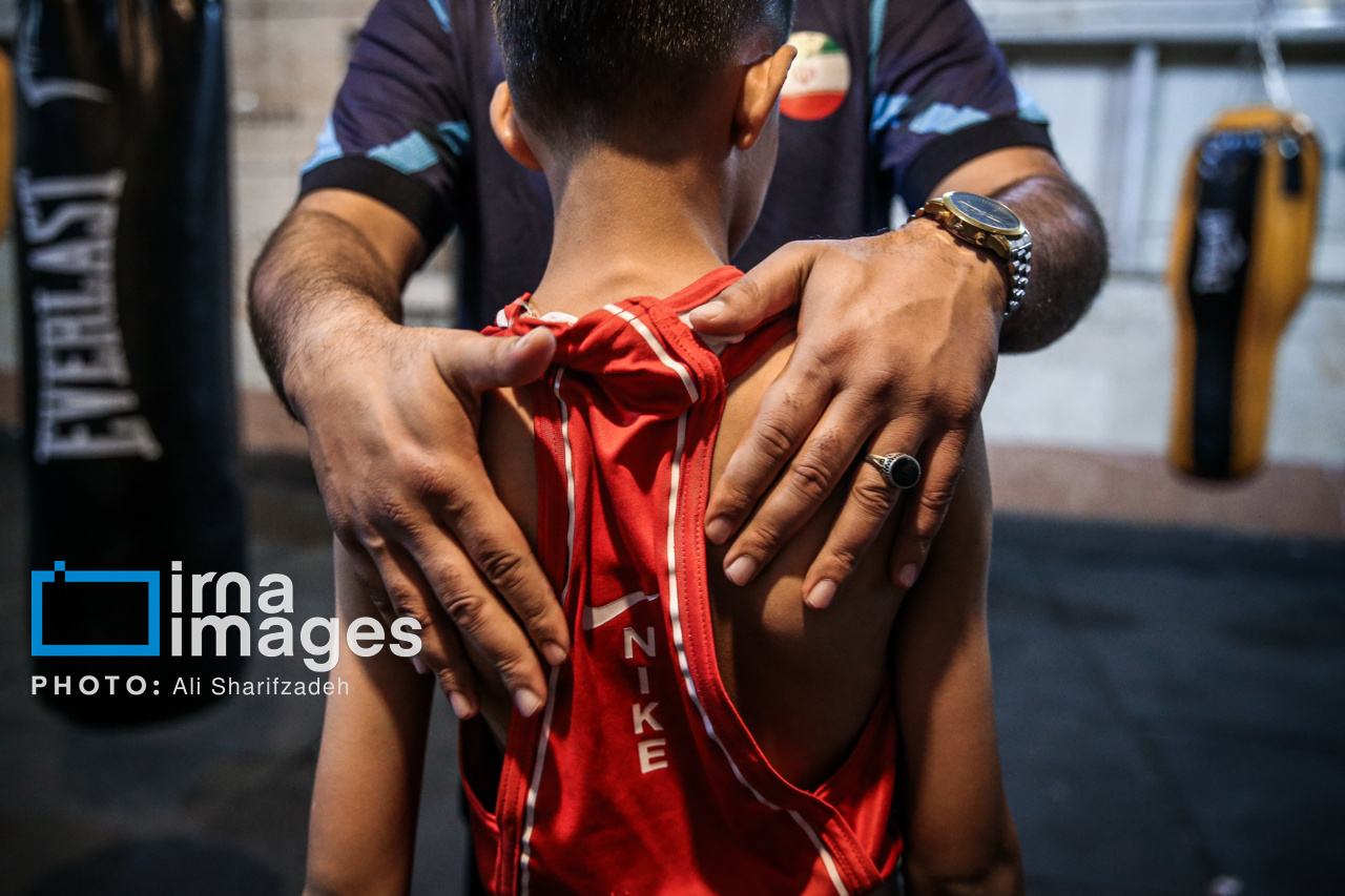 مسابقات بوکس نونهالان