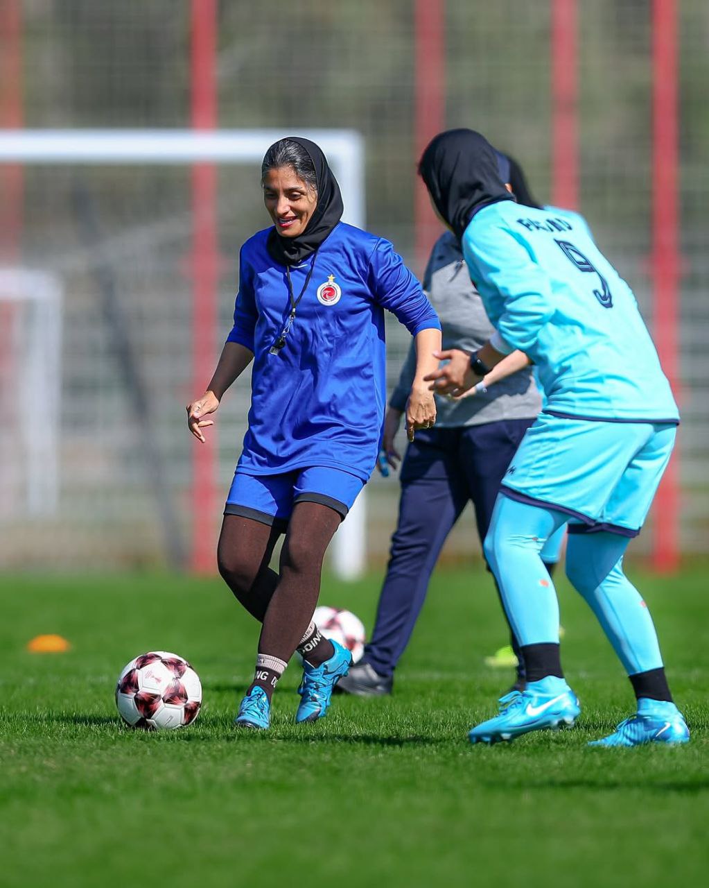 اولین جلسه تمرین خاتون بم در شهر ووهان چین