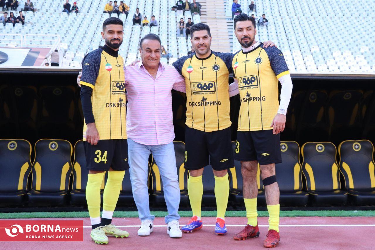 دیدار تیمهای ستارگان دهه ۸۰ و ۹۰ سپاهان