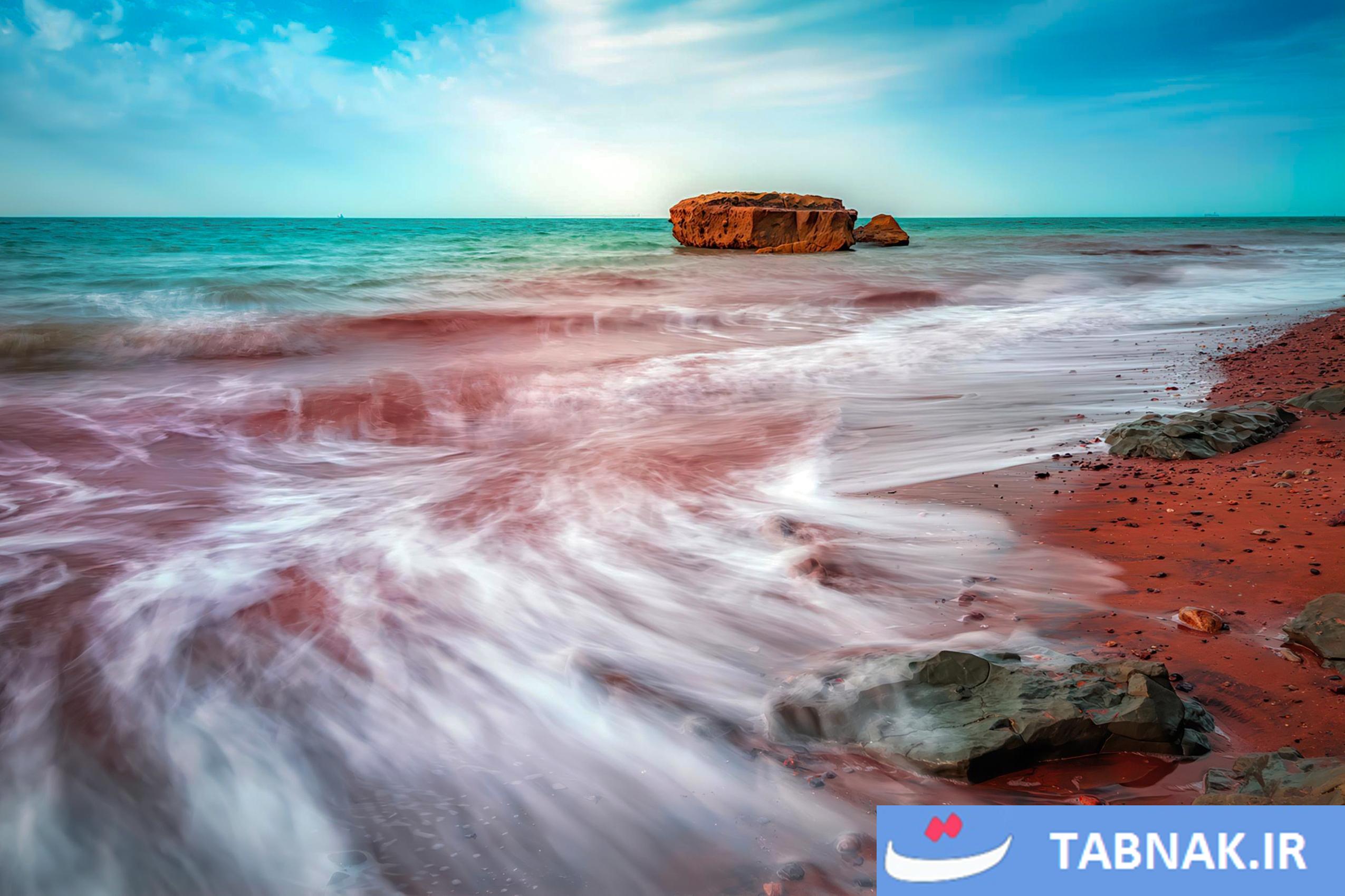 جادوی رنگ و نور در جزیره هرمز