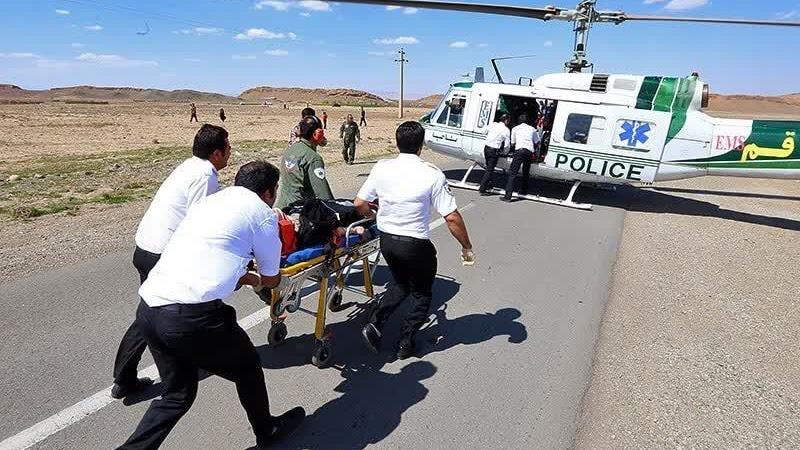 تصادف ۲ خودرو در قم یک فوتی و ۶ مصدوم برجای گذاشت