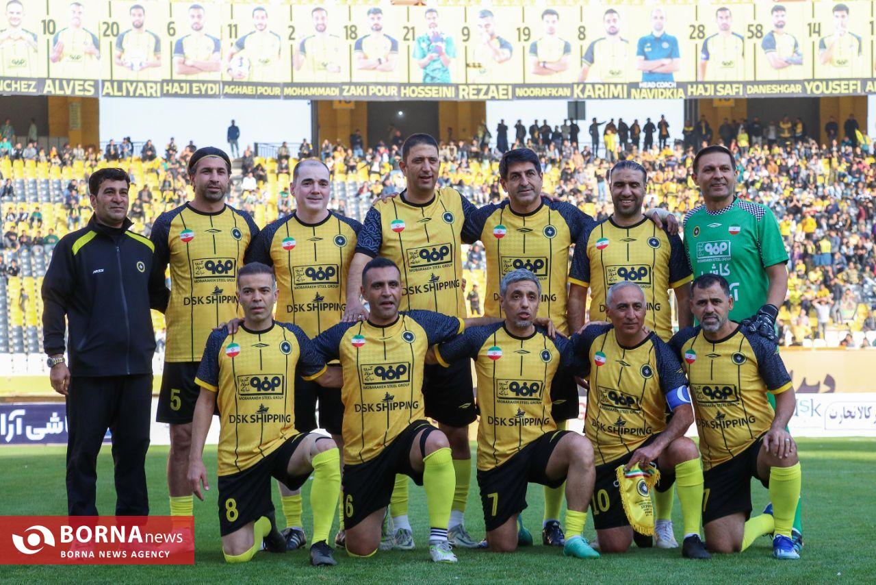 دیدار تیمهای ستارگان دهه ۸۰ و ۹۰ سپاهان