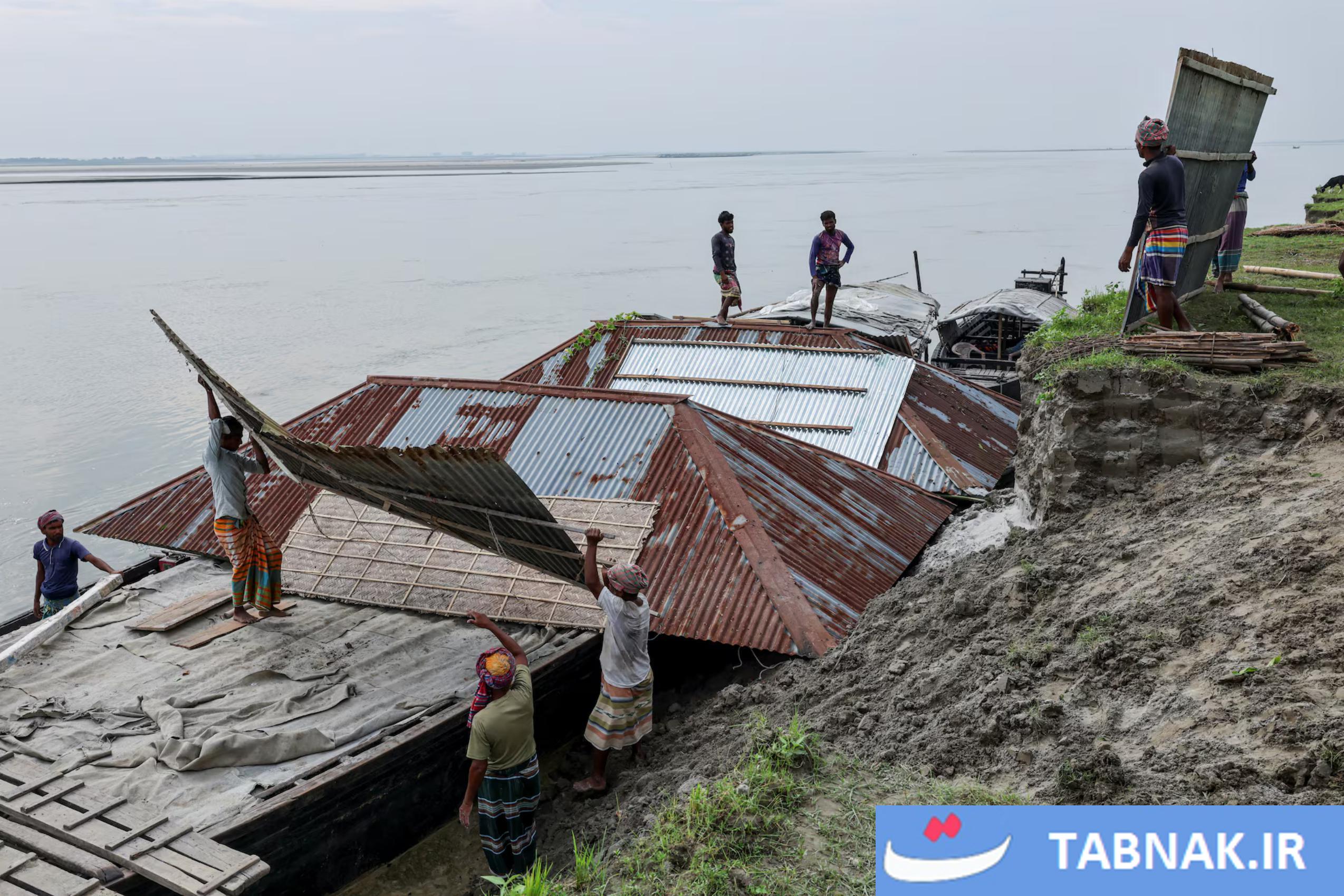 تأثیر تغییرات اقلیمی بر زمینهای کشاورزی بنگلادش