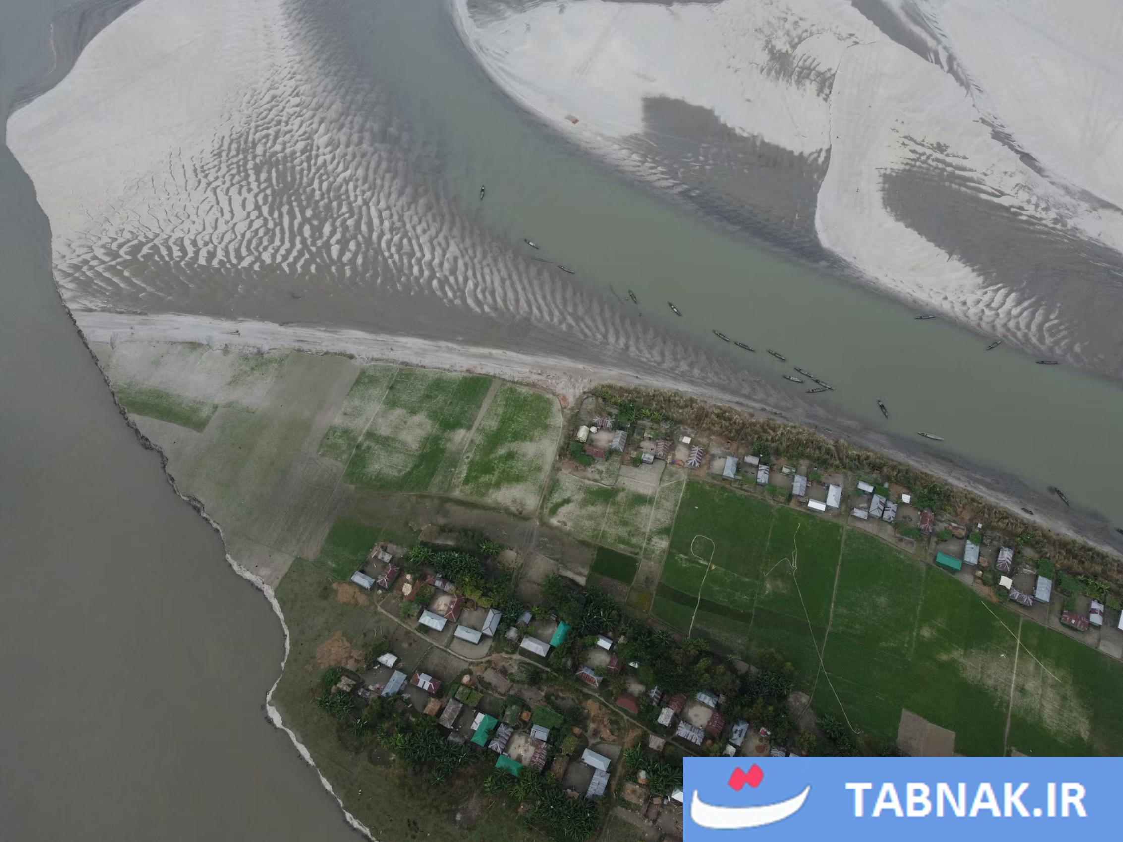 تأثیر تغییرات اقلیمی بر زمینهای کشاورزی بنگلادش