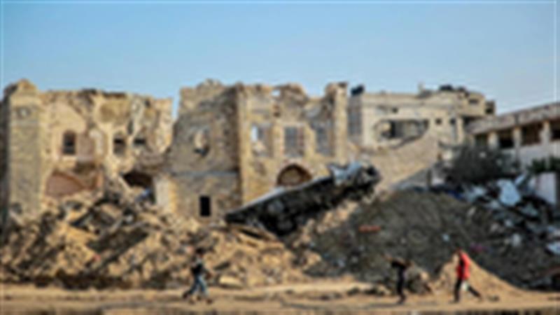 مردم غزه با دست خالی مرمت بناهای تاریخی خود را آغاز کردند