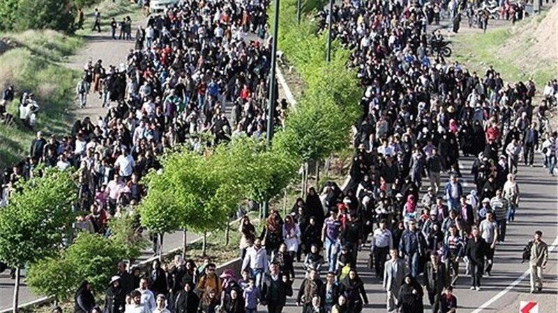 پیادهروی سلامت در یزد برگزار شد