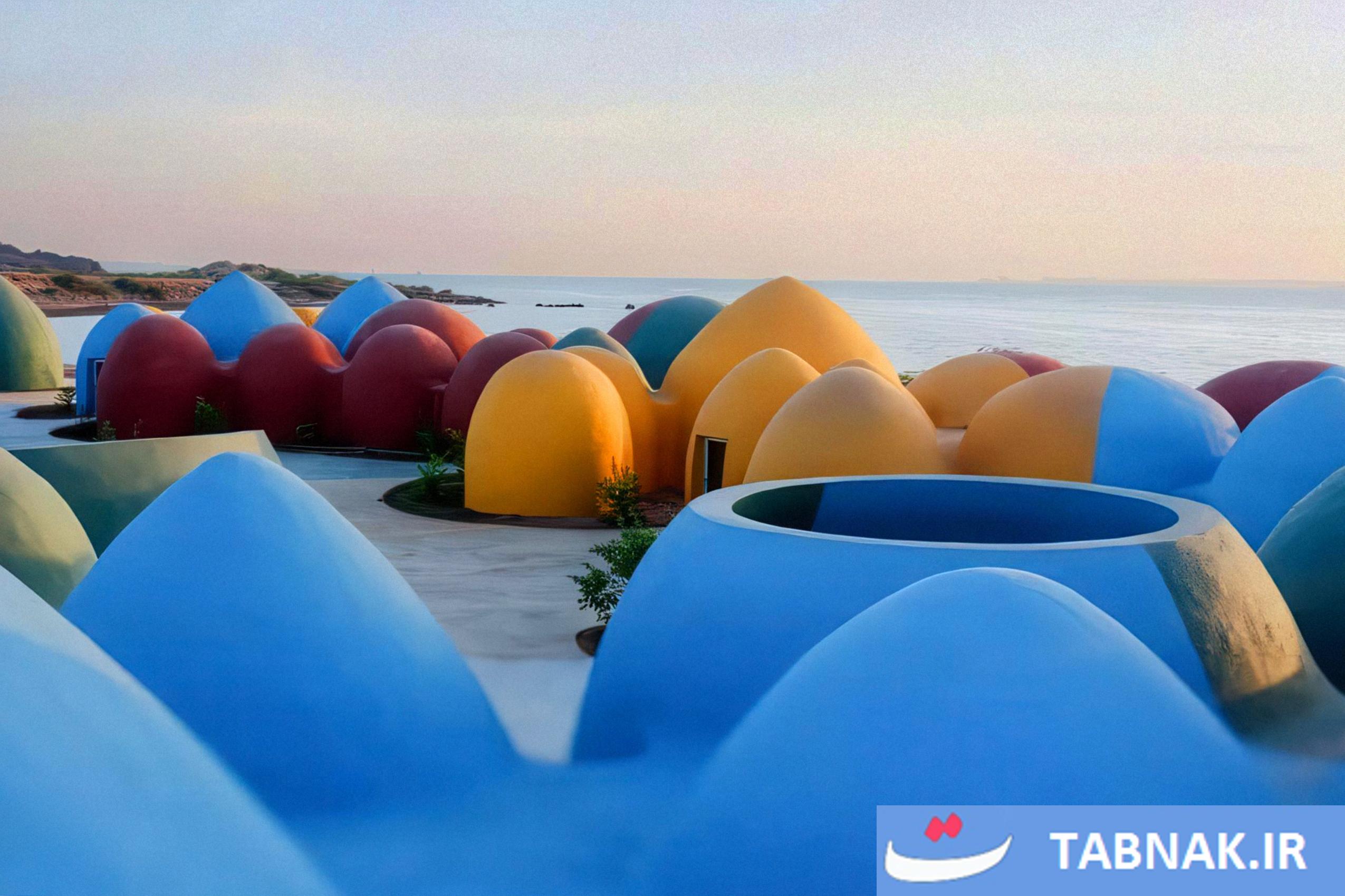 جادوی رنگ و نور در جزیره هرمز